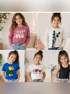 5Pc Sz 7/8  Shirts Bundle children’s place